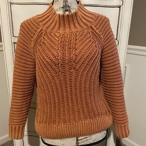 Mystree Chunky Knit Women's Sweater - washed peach